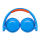 JBL JUNIOR JR300BT niebiesko-pomarańczowy - 408937 - zdjęcie 3